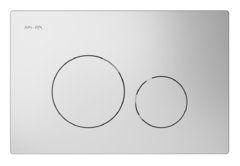 Клавиша Am.Pm Pro L I049001, пневматическая, белый глянцевый