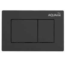 Клавиша смыва для инсталляции AQUAme AQM4102B, механическая, цвет черный