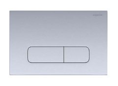 Панель смыва Aquatek, клавиши прямоугольные, хром матовый, KDI-0000014 (002C)