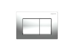 Клавиша смыва Aquatek Small TDI-0000005, механическая, хром глянец