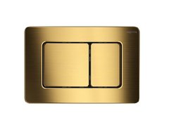 Клавиша смыва Aquatek, KDI-0000041, механическая, золото титановое