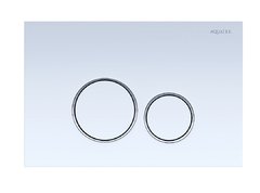 Клавиша смыва Aquatek, KDI-0000015, механическая, белая