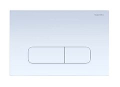Панель смыва Aquatek, клавиши прямоугольные, белый, KDI-0000013 (002A)