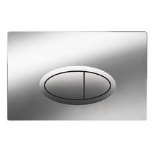 Клавиша смыва BelBagno, цвет хром матовый, BB050CR.MAT