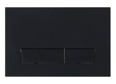 Кнопка смыва BelBagno Marmi BB012-MR-NERO.M, черный матовый Tocco Morbido
