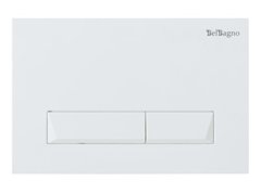 Кнопка смыва BelBagno Marmi BB009-MR-BIANCO, белый