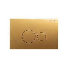 Клавиша смыва BelBagno BB083ORO.MAT, механическая, цвет золото матовое