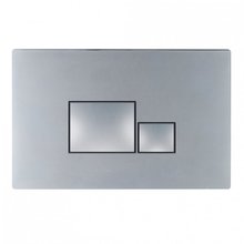 Клавиша смыва BelBagno, цвет хром матовый, BB070CR.MAT