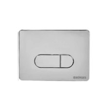 Клавиша смыва Berges Novum 040033, механическая, D3 хром глянец