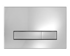 Клавиша смыва Berges Atom Line 049228, хром глянцевый