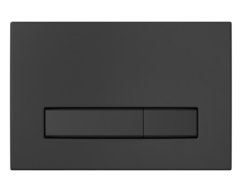 Клавиша смыва Berges Atom Line 049227, SoftTouch, черная