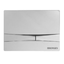 Клавиша смыва Berges Novum 040053, механическая, F3 хром глянец