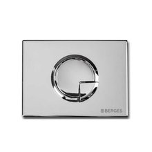 Клавиша смыва Berges Novum 040023, механическая, R3 хром глянец