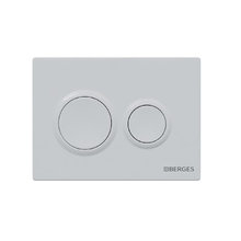 Клавиша смыва Berges Novum 040061, механическая, O1 белый