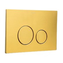 Клавиша смыва Boheme 649-G, ультраплоская, цвет золото глянцевое