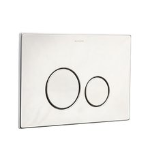 Клавиша смыва Boheme 649-CR, нержавеющая сталь, ультраплоская, хром