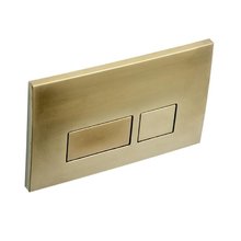 Клавиша смыва Boheme, механическая, матовое золото, пластик, 664-MG