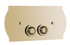 Клавиша смыва Boheme Imperiale 652, латунь, золото