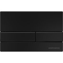 Клавиша смыва Ceramica Nova Flat, CN002B, механическая, черный матовый