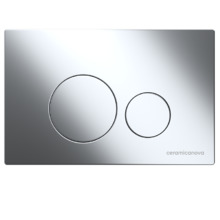 Клавиша смыва Ceramica Nova Round, CN001CH, механическая, хром
