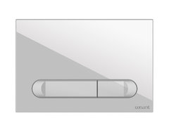 Клавиша смыва Cersanit Estetica, A64109, механическая, цвет белый