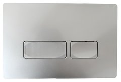 Клавиша смыва Ceruttispa, кнопки прямоугольные, серебро, CR02SV