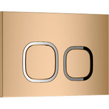 Клавиша смыва Ceruttispa механическая, цвет золото, CR01GD