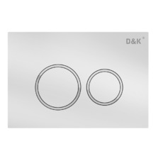 Клавиша смыва D&K Bayern DB1529016, цвет белый