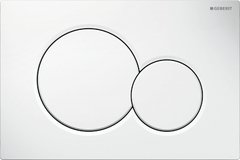 Кнопка смыва Geberit Sigma 01 115.770.11.5 Type белая, пластик
