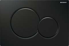 Кнопка смыва Geberit Sigma Type 01 115.770.DW.5 черная, пластик