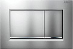 Клавиша Geberit Sigma Type 30 115.883.KN.1, пластик, хром матовый/хром глянец