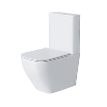 Унитаз-компакт Grossman Style GR-4453S крышка-микролифт, безободковый, белый