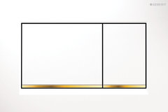 Клавиша Geberit Omega Type 30 115.080.KK.1, белая, золото