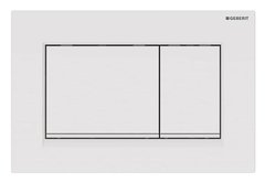 Клавиша Geberit Sigma Type 30, 115.883.11.1, белый/белый матовый
