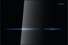 Клавиша Geberit Sigma 116.090.SG.1 Type 80, бесконтактная, сенсорная, черное стекло