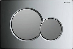 Клавиша Geberit Sigma Type 01 115.770.KA.5, пластик, хром глянцевый/матовый хром