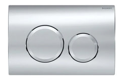 Клавиша смыва Geberit Delta 115.127.21.1 20, хром глянцевый