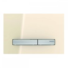 Клавиша Geberit Sigma Type 50 115.788.TG.2, двойной смыв, цинковое литье, песок