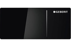 Клавиша смыва Geberit Sigma Type 70 115.630.SJ.1, черное стекло