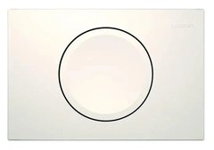 Смывная клавиша Geberit Delta15, смыв/стоп: альпийский белый, 115.109.11.1