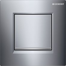 Клавиша Geberit Sigma 116.017.KH.1 Type 30, панель и клавиша - хром глянцевый, декор - хром матовый