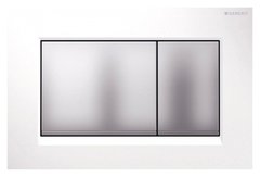 Клавиша Geberit Sigma Type 30 115.883.KL.1, пластик, белый/хром матовый