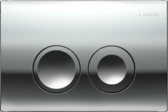 Кнопка смыва Geberit Delta 21 115.125.21.1 Type глянцевый хром (уценка, царапинка, отстуствуют толкатели и фиксаторы)