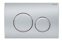 Клавиша смыва Geberit Delta 115.127.46.1 20, матовый хром