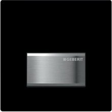 Клавиша Geberit Sigma 116.016.DW.5 Type 50 для писсуара, черный, хром