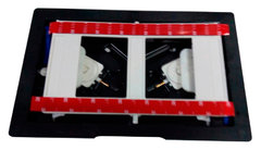 Клавиша Geberit Sigma Type 70 115.625.00.1, двойной смыв под наполнение плиткой