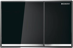Клавиша Geberit Omega Type 60 115.081.SJ.1, черное стекло