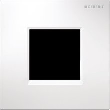 ИК-привод для писсуара Geberit Type 30, панель - альпийский белый, 116.027.KJ.1
