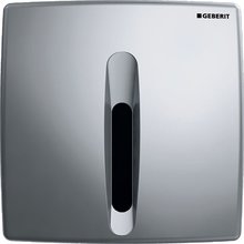 Электронный блок управления писсуаром Geberit Basic, хром матовый, 115.817.46.5