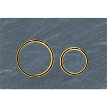 Клавиша смыва Geberit Sigma 115.652.JM.1 Type 21, сланец Mustang, латунь